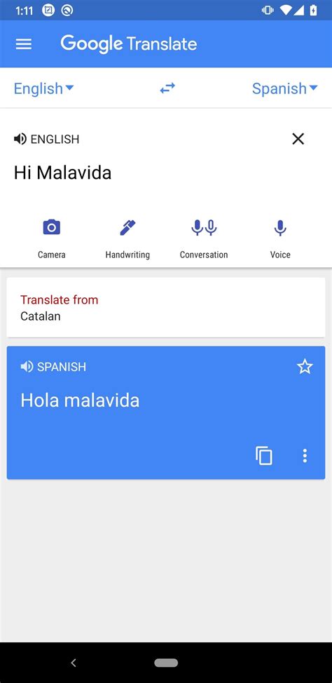 descargar traductor ingles espanol google